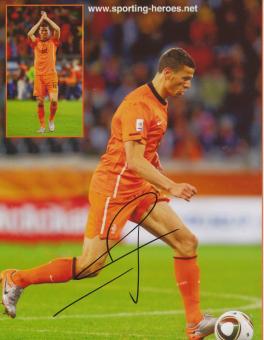Khalid Boulahrouz  Holland  Fußball Autogramm  Foto original signiert 