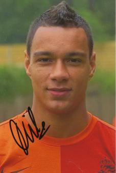 Gregory van der Wil  Holland  Fußball Autogramm  Foto original signiert 
