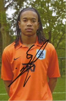 Urby Emanuelson  Holland  Fußball Autogramm  Foto original signiert 