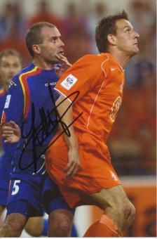 Vennegoor of Hesselink  Holland  Fußball Autogramm  Foto original signiert 