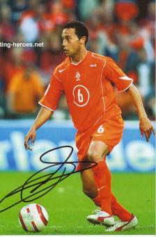 Denny Landzaart  Holland  Fußball Autogramm  Foto original signiert 