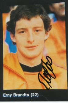 Erny Brandts  Holland  Fußball Autogramm  Foto original signiert 