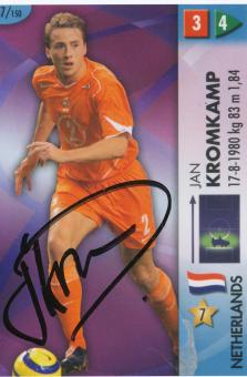 Jan Kromkamp  Holland  Fußball Autogramm  Foto original signiert 