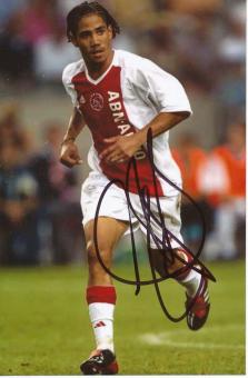 Steven Pienaar  Ajax Amsterdam  Fußball Autogramm  Foto original signiert 