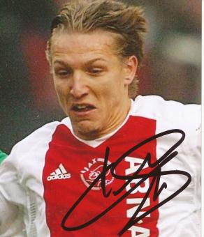 Wesley Sonck  Ajax Amsterdam  Fußball Autogramm  Foto original signiert 