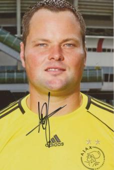 Jereon Verhoeven  Ajax Amsterdam  Fußball Autogramm  Foto original signiert 