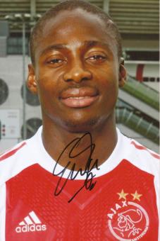 Eyong Enoh  Ajax Amsterdam  Fußball Autogramm  Foto original signiert 