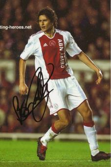 Mourdin Boukhari  Ajax Amsterdam  Fußball Autogramm  Foto original signiert 