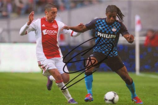Georginio Wijnaldum  PSV Eindhoven Fußball Autogramm  Foto original signiert 