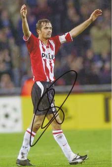 Phillip Cocu  PSV Eindhoven Fußball Autogramm  Foto original signiert 