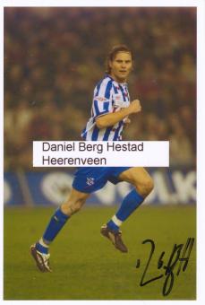 Daniel Berg Hestad  SC Heerenveen  Fußball Autogramm  Foto original signiert 
