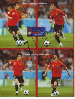 David Silva  Spanien  Fußball Autogramm  Foto original signiert 