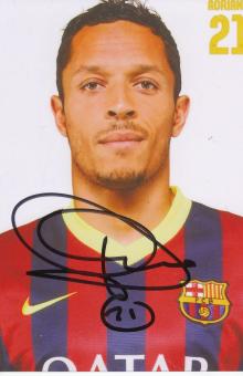 Adriano   FC Barcelona  Fußball Autogramm  Foto original signiert 