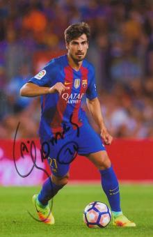 Andre Gomes   FC Barcelona  Fußball Autogramm  Foto original signiert 