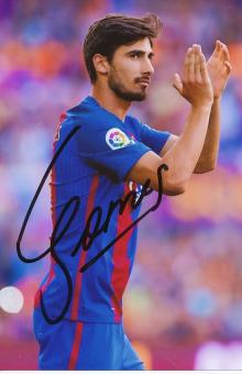 Andre Gomes   FC Barcelona  Fußball Autogramm  Foto original signiert 