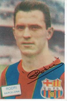 Rodri † 2022  FC Barcelona  Fußball Autogramm  Foto original signiert 