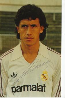 Jorge Valdano  Real Madrid  Fußball Autogramm  Foto original signiert 