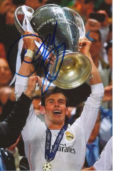 Gareth Bale  Real Madrid  Fußball Autogramm Foto original signiert 