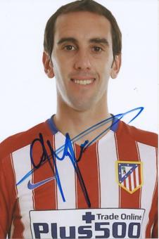 Diego Godin  Atletico Madrid  Fußball Autogramm Foto original signiert 