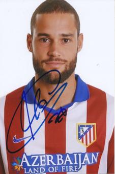 Mario Suarez  Atletico Madrid  Fußball Autogramm Foto original signiert 