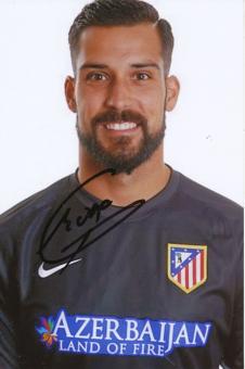 Migue Angel Moya  Atletico Madrid  Fußball Autogramm Foto original signiert 