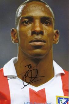 Luis Perea  Atletico Madrid  Fußball Autogramm Foto original signiert 