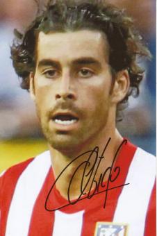 Tiago  Atletico Madrid  Fußball Autogramm Foto original signiert 
