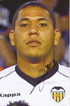 Hedwiges Maduro  FC Valencia  Fußball Autogramm Foto original signiert 