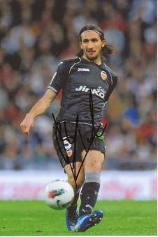 Mehmet Topal  FC Valencia  Fußball Autogramm Foto original signiert 