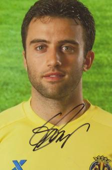 Giuseppe Rossi  FC Villarreal  Fußball Autogramm Foto original signiert 