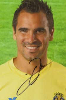 Angel  FC Villarreal  Fußball Autogramm Foto original signiert 