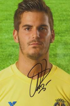 Joan Oriol  FC Villarreal  Fußball Autogramm Foto original signiert 