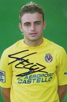Hector Font  FC Villarreal  Fußball Autogramm Foto original signiert 