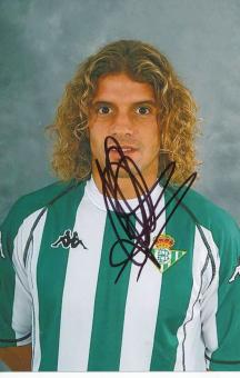 Alberto Rivera  Betis sevilla  Fußball Autogramm Foto original signiert 
