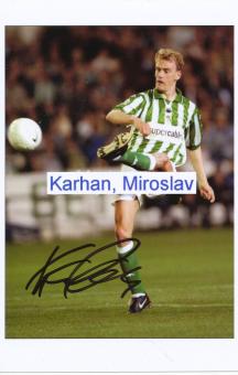 Miroslav Karhan  Betis Sevilla  Fußball Autogramm Foto original signiert 
