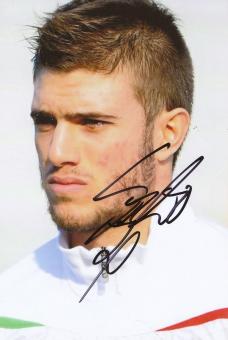Davide Santon  Italien Fußball Autogramm Foto original signiert 