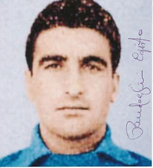 Egisto Panolfini † 2019  Italien WM 1954 Fußball Autogramm Foto original signiert 
