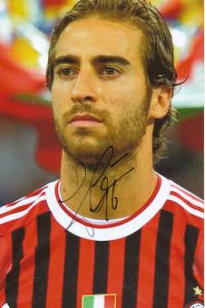 Mathieu Flamini  AC Mailand Fußball Autogramm Foto original signiert 