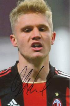 Alexander Merkel  AC Mailand Fußball Autogramm Foto original signiert 