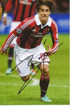Bojan Krkic   AC Mailand Fußball Autogramm Foto original signiert 