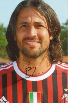 Mario Yepes   AC Mailand Fußball Autogramm Foto original signiert 
