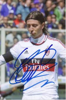Riccardo Montolivo   AC Mailand Fußball Autogramm Foto original signiert 