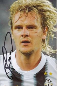 Milos Krasic  Juventus Turin  Fußball Autogramm Foto original signiert 