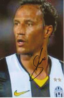 Jonathan Zebina  Juventus Turin  Fußball Autogramm Foto original signiert 