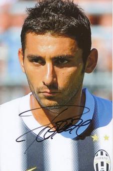 Michele Pazienza  Juventus Turin  Fußball Autogramm Foto original signiert 