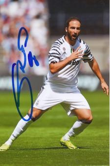 Gonzalo Higuain  Juventus Turin  Fußball Autogramm Foto original signiert 