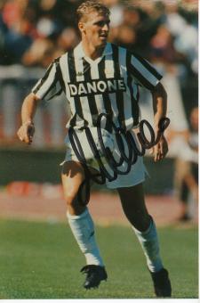 Massimo Carreca  Juventus Turin  Fußball Autogramm Foto original signiert 