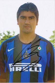David Pizarro  Inter Mailand  Fußball Autogramm Foto original signiert 