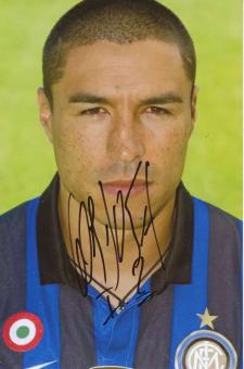 Ivan Cordoba  Inter Mailand  Fußball Autogramm Foto original signiert 