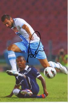 Andrea Dossena  SSC Neapel  Fußball Autogramm Foto original signiert 